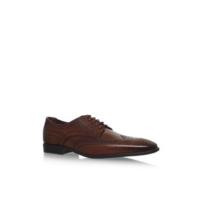 Brown 'Eugene' flat lace up shoes